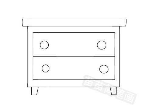 柜子简笔画大全 从厨具到卫具的创意绘制教程